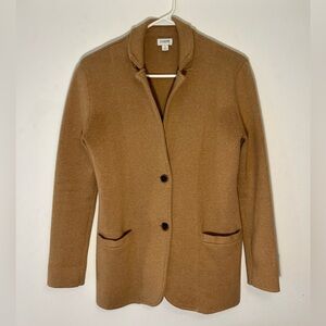 J. Crew Tan Sweater Blazer 🤎